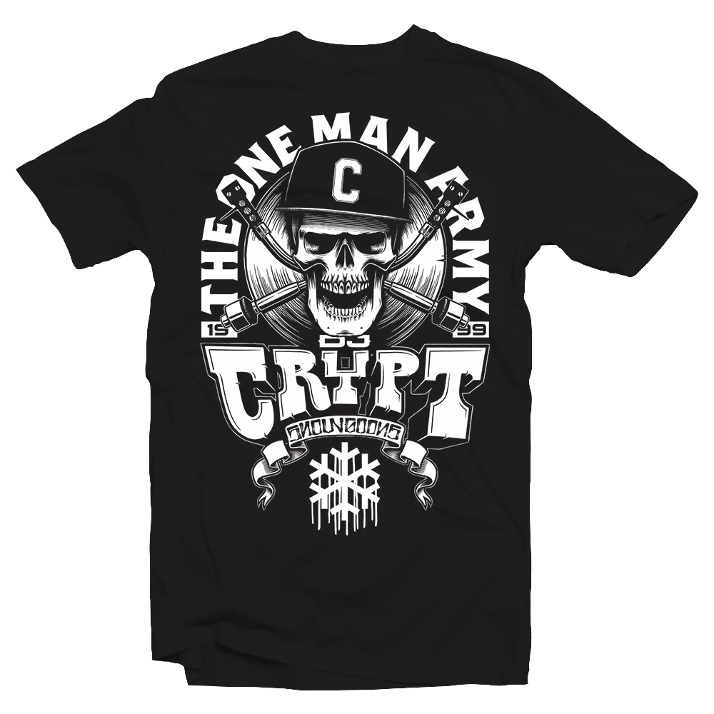 Dj Crypt The One Man Army Shirt Goonsgear Com Dj Crypt The One Man Army Shirt Goonsgear Com