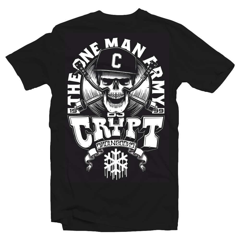 Dj Crypt The One Man Army Shirt Goonsgear Com