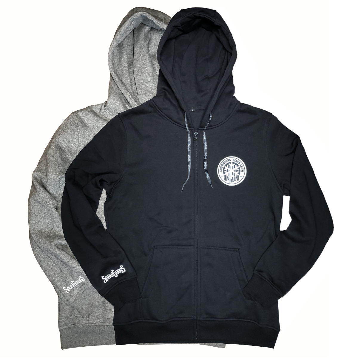 Snowgoons - Black Snow Zip Hoodie - Goonsgear.com