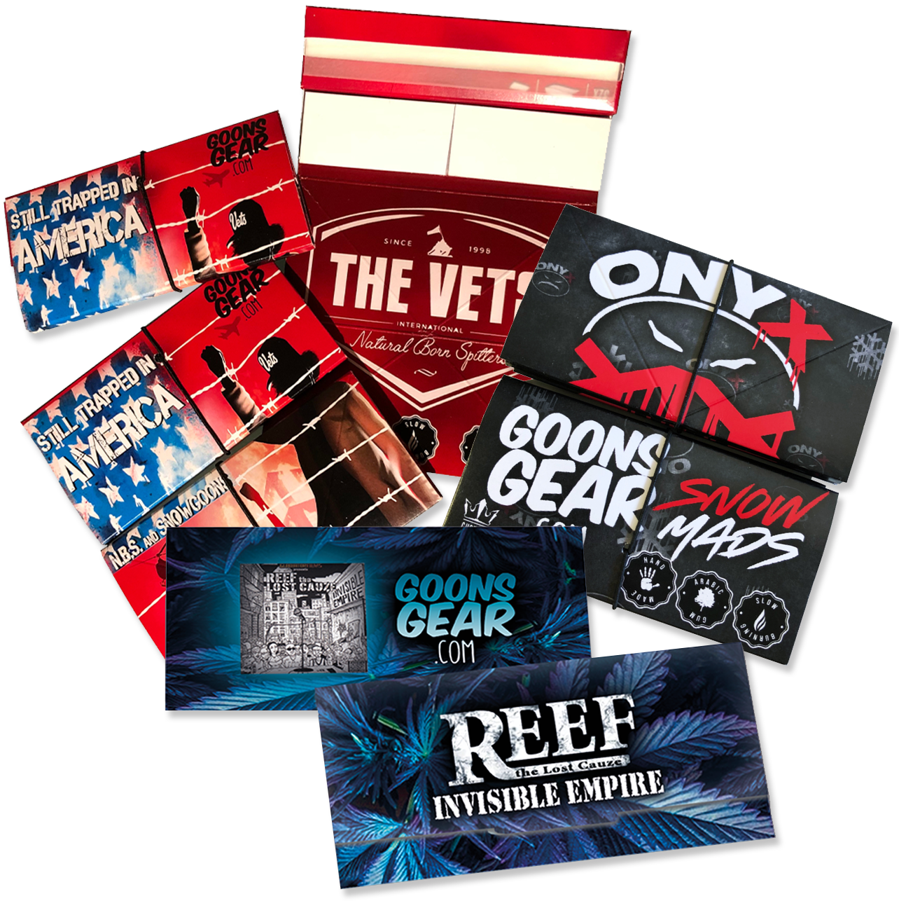 smokingpapers goonsgear NBS ONYX REEFTHELOSTCAUZE