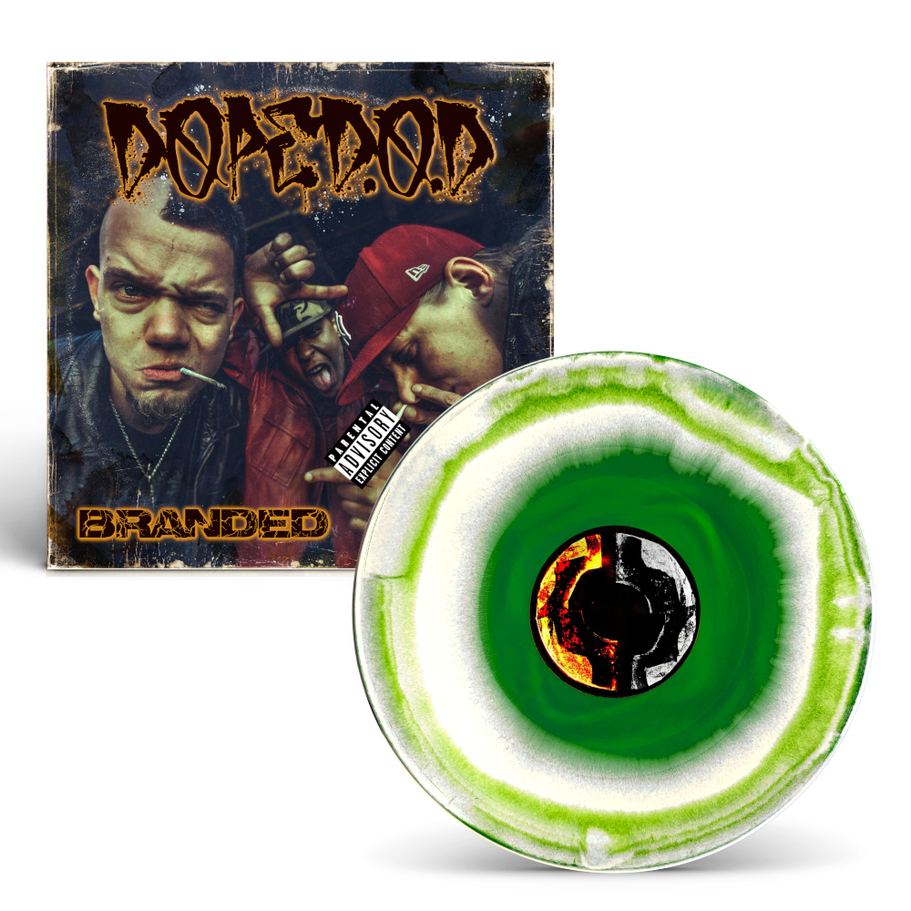 DOPE DOD GREEN VINYL MOCKUP