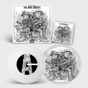 DJ Crypt & Al Rock - The Wax Addictz 7inch Slipmat Bundle