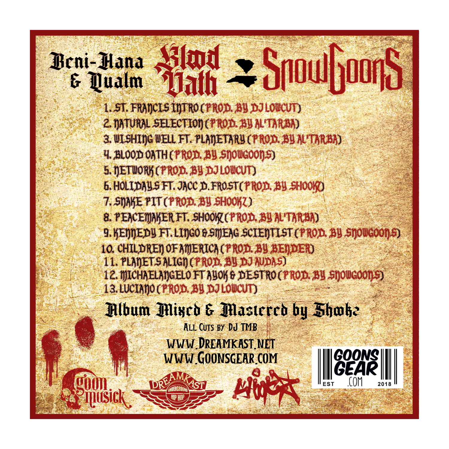 BloodOath Backside CD