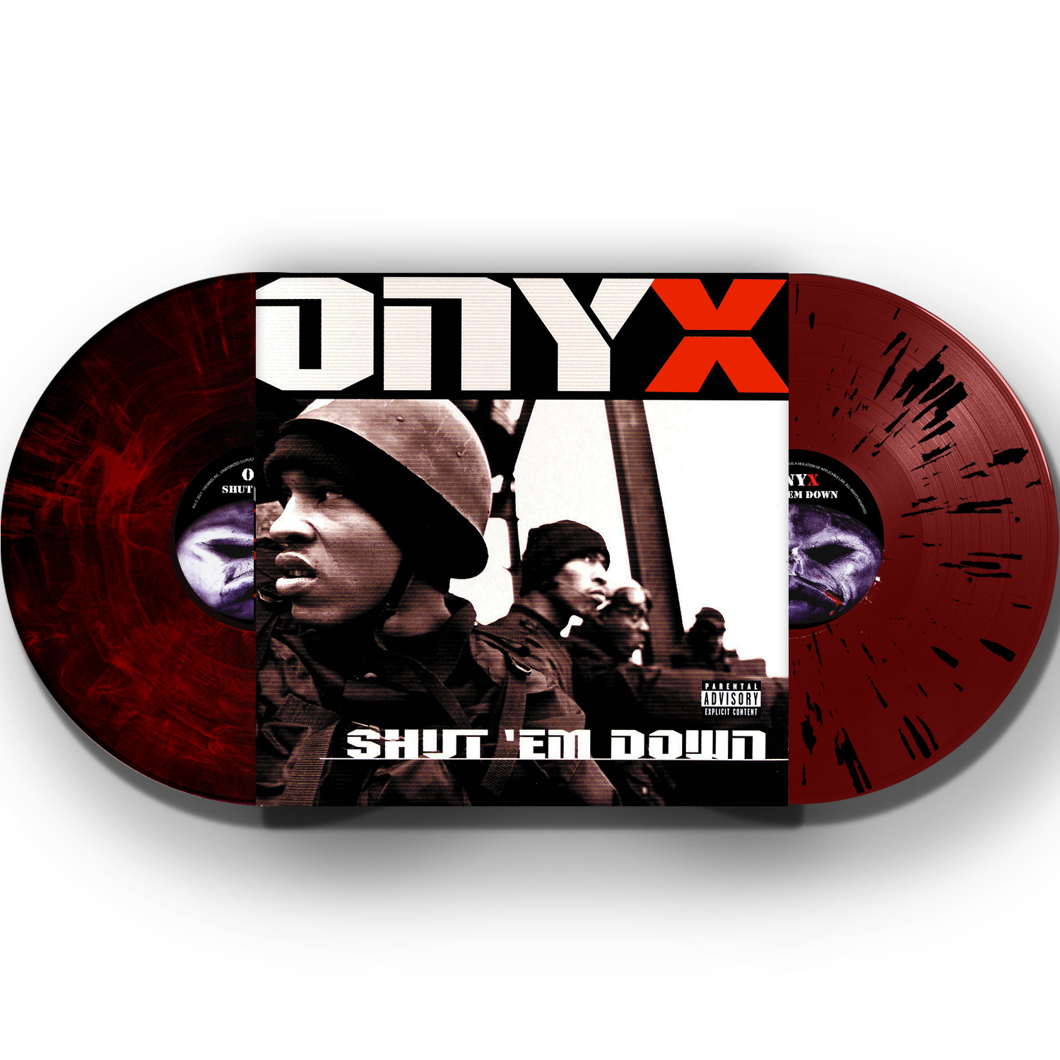 Onyx – Shut 'Em Down – 2 x Vinyl (Bullet Splatter, LP, Album