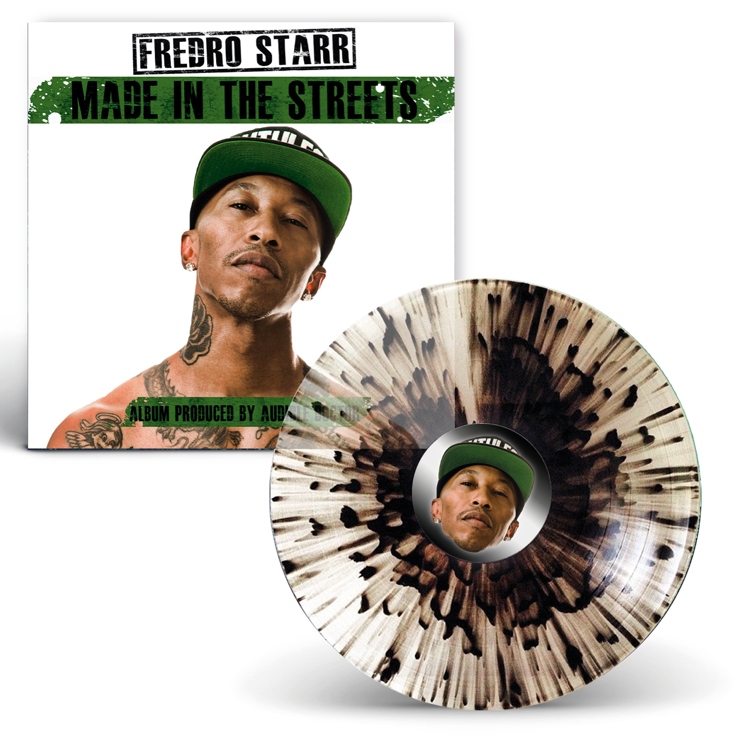 fredro starr made in the streets -transparent splatter
