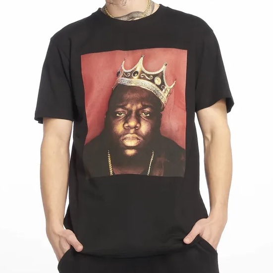 Actual Fact Notorious BIG Biggie Crown Classic Hip Hop Premium Tee - White