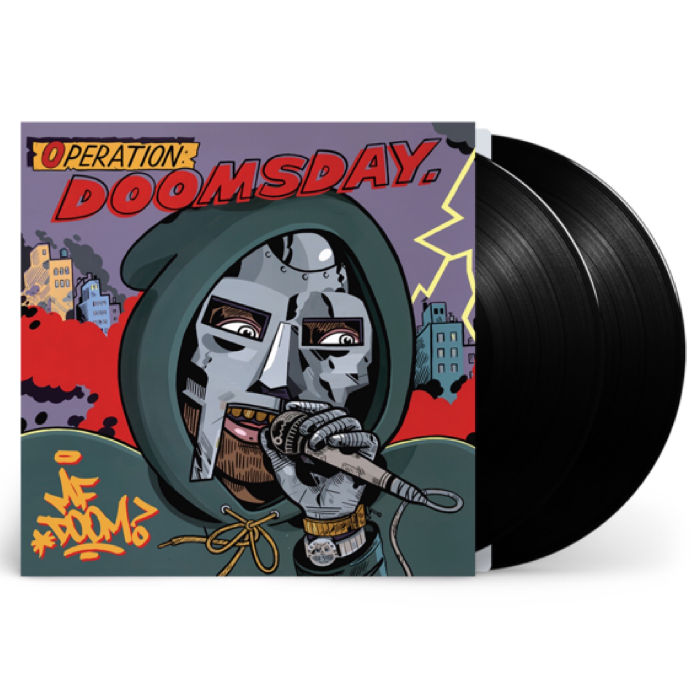 vasketøj Notesbog pint MF Doom - Operation Doomsday Alternate Cover Vinyl - Goonsgear.com