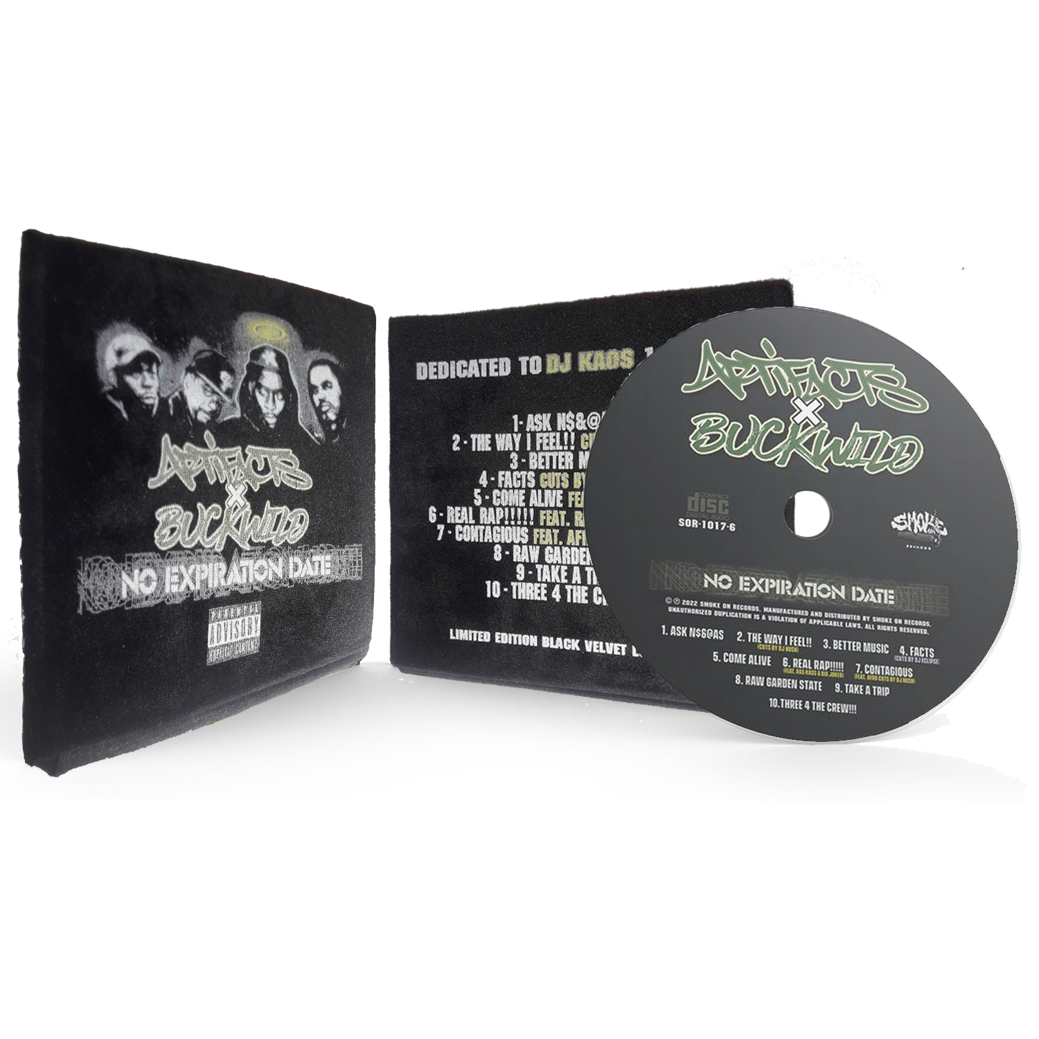 Artifacts & Buckwild No Expiration Date Velvet Helo CD