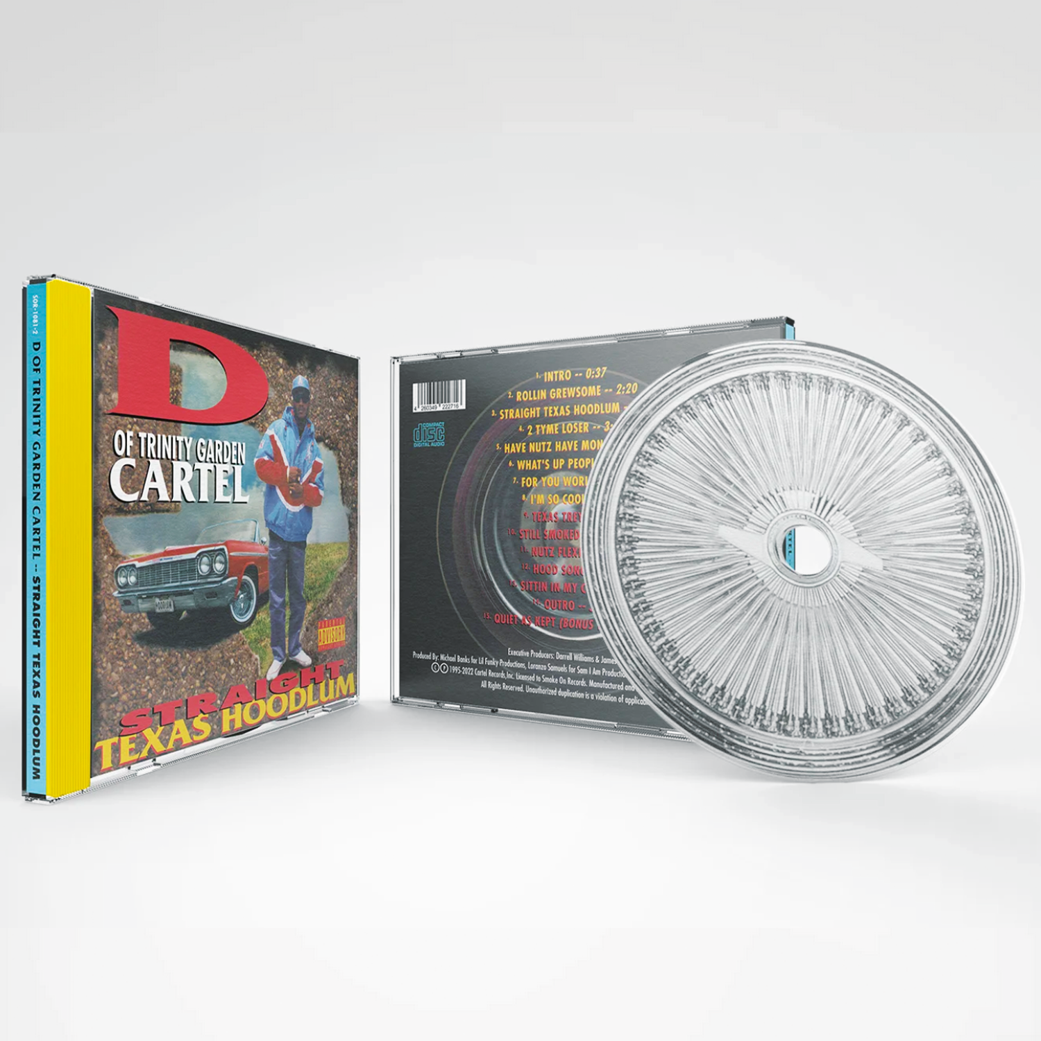 D Of Trinity Garden Cartel: Straight Texas Hoodlum: CD D Of Trinity Garden Cartel: Straight Texas Hoodlum: CD