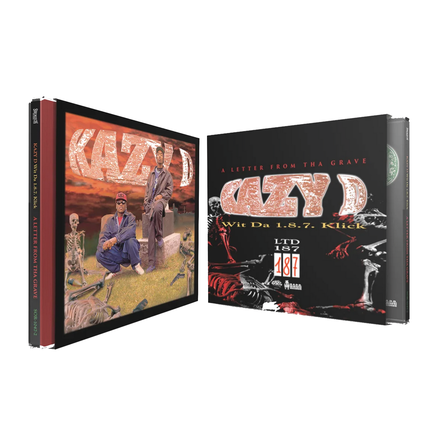Kazy D wit da 187 klick - A letter from tha grave CD