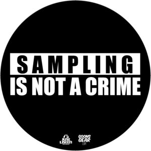 Sampling Is Not A Crime - Slipmat