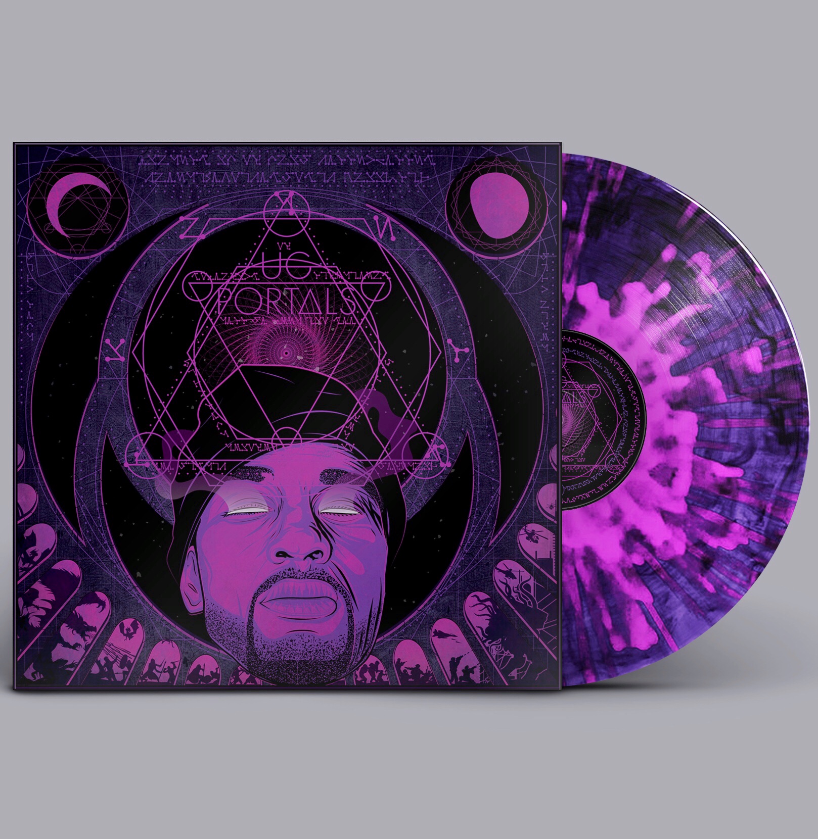 ug celladwellas portals vinyl goonsgear purple