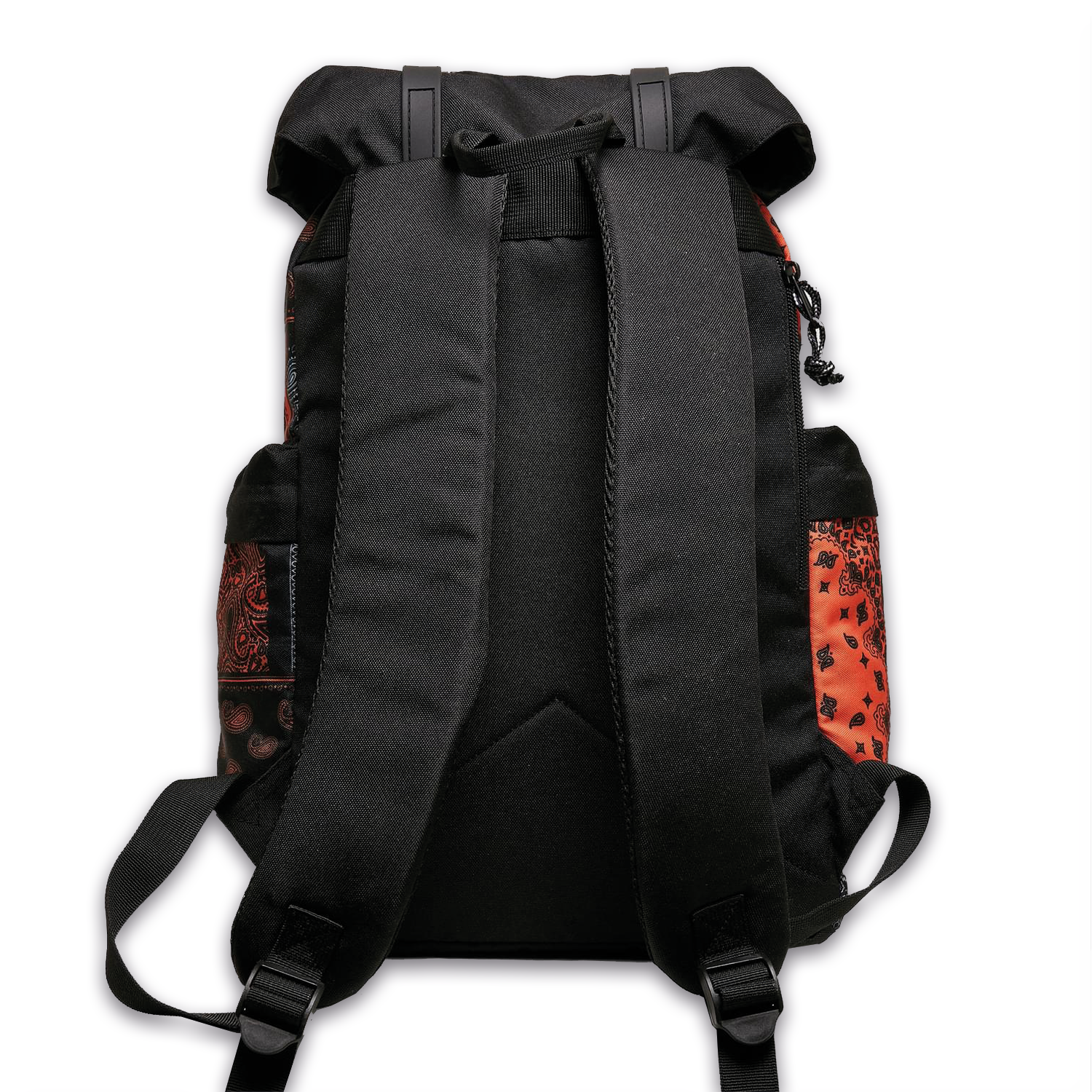 Paisley backpack snowgoons snowflake blacksnow orange jnration goonsgear