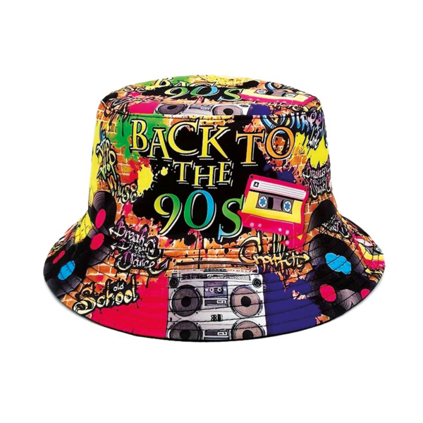 90s Reversible Bucket Hat - Goonsgear.com