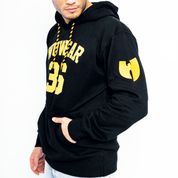 Wu Tang Clan – Wu 36 Block Hoodie Black - Goonsgear.com