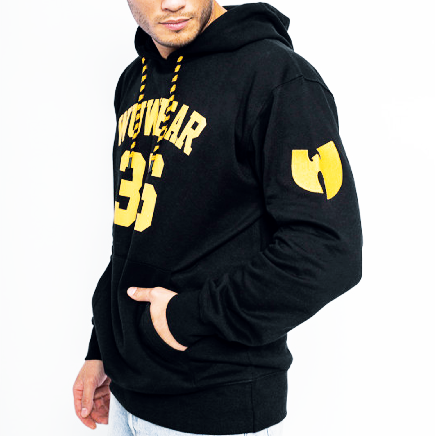 Wu Tang Clan Classic Black Wu Wear Hoodie Goonsgear