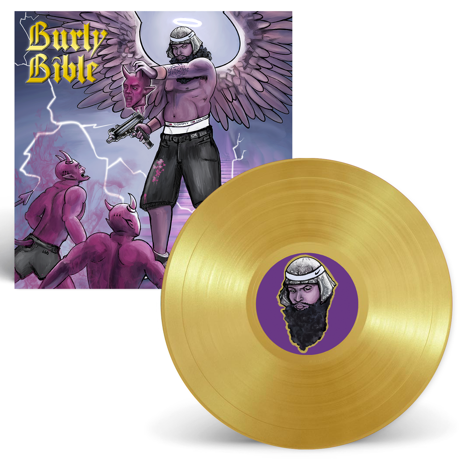 chubs farmabeats burly bible vinyl gold hiphop goonsgear