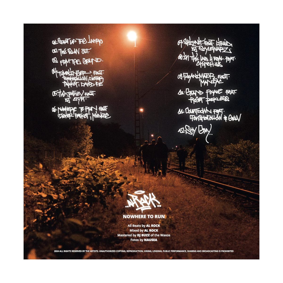 Al Rock Vinyl Backside