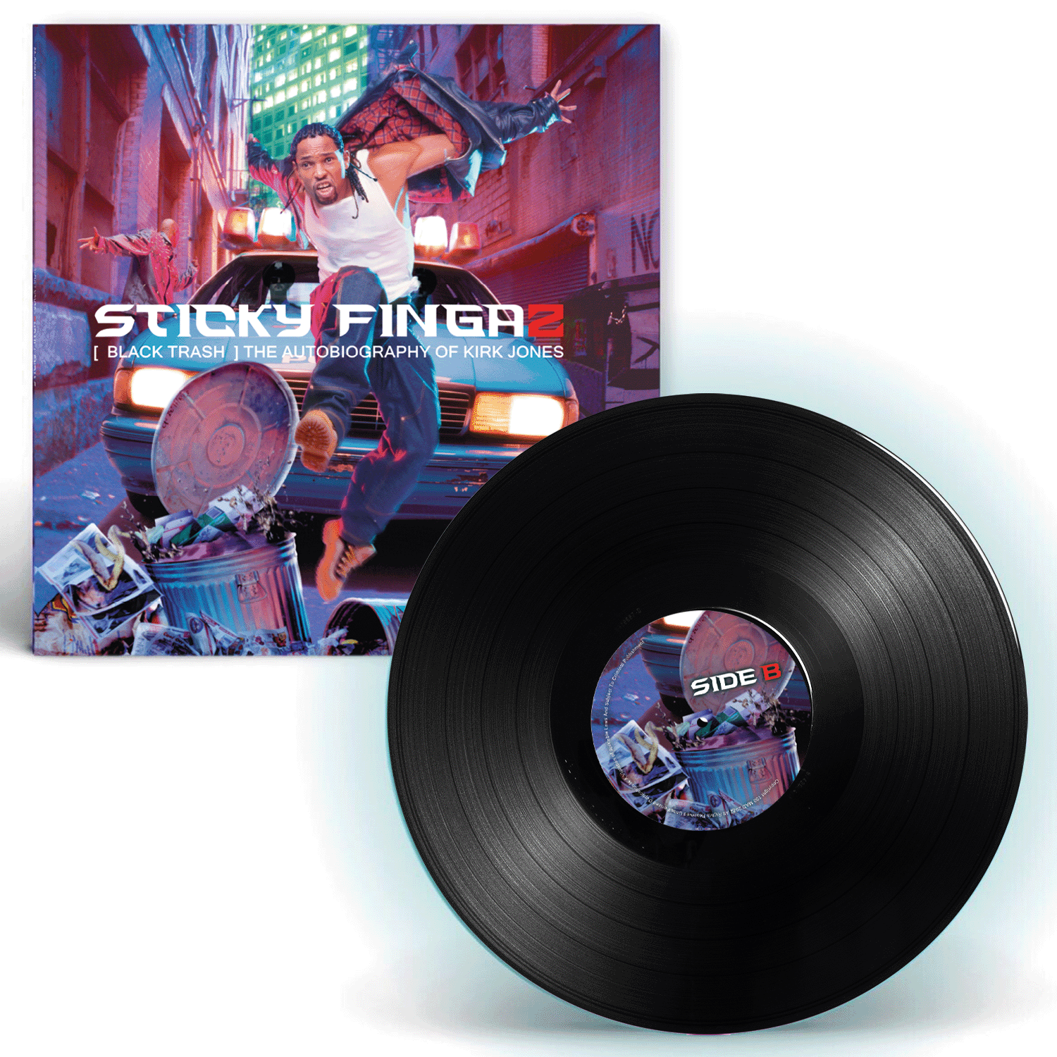 STICKY FINGAZ -BLack Trash -black