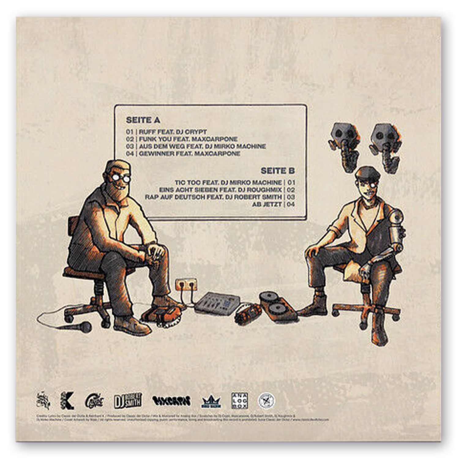 HEXAGON VINYL Classic der Dicke und Reinhard K. GoonsGear Trackliste