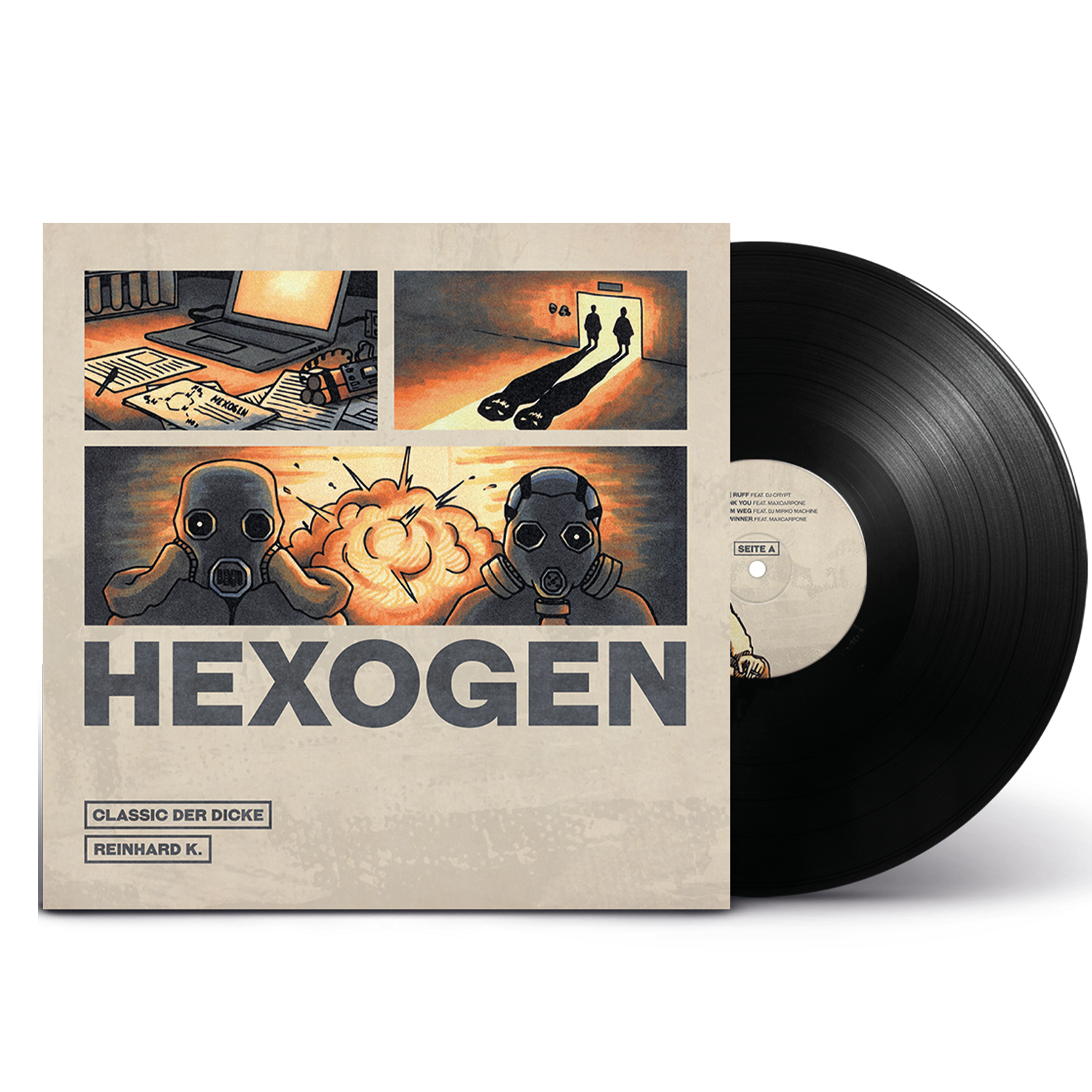 HEXAGON VINYL Classic der Dicke und Reinhard K. GoonsGear