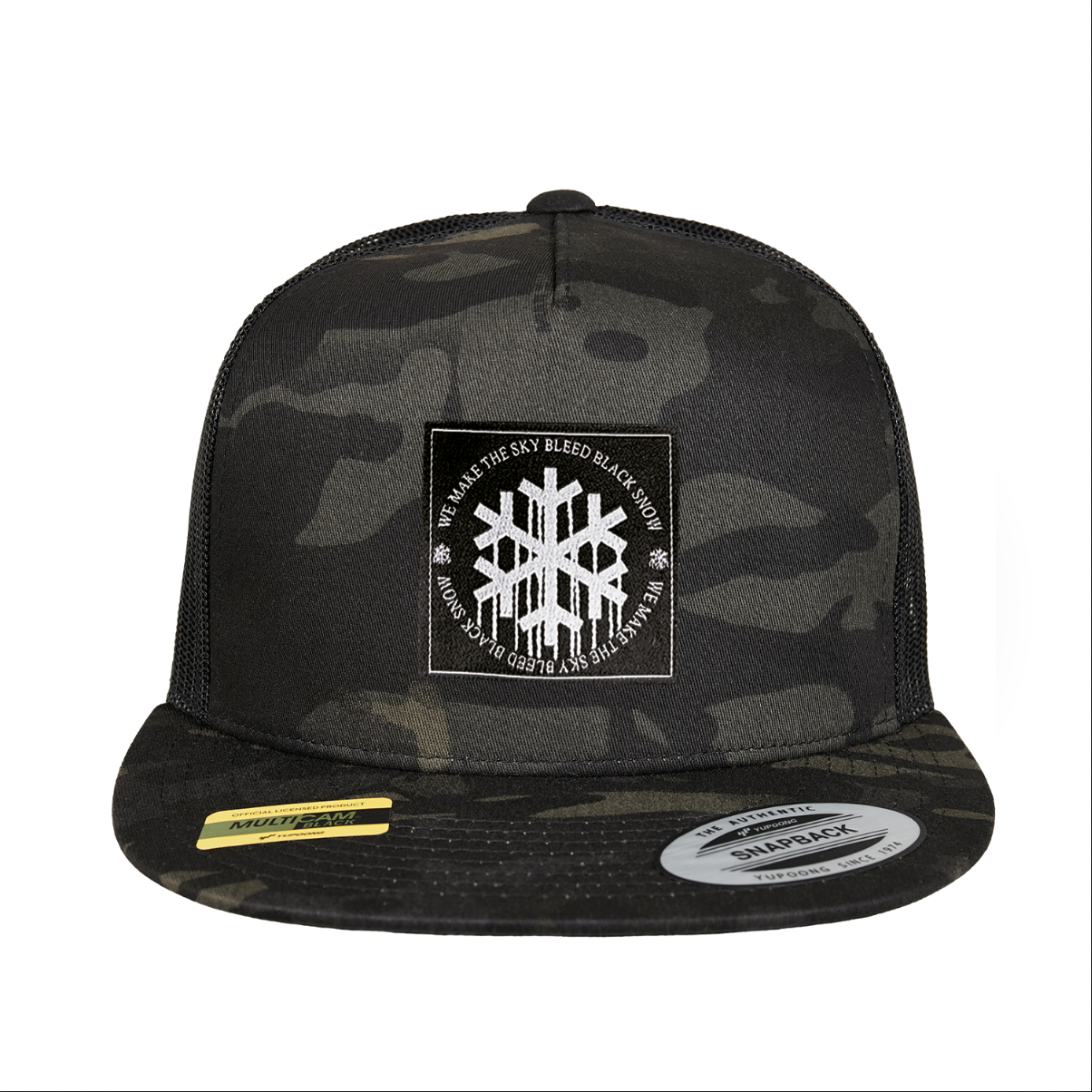 Snowgoons - Camo Black SnowFlake Hat
