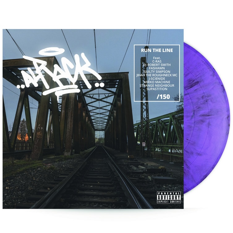 Al Rock Run The Line Purple