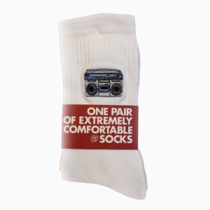 Boombox Logo Socks