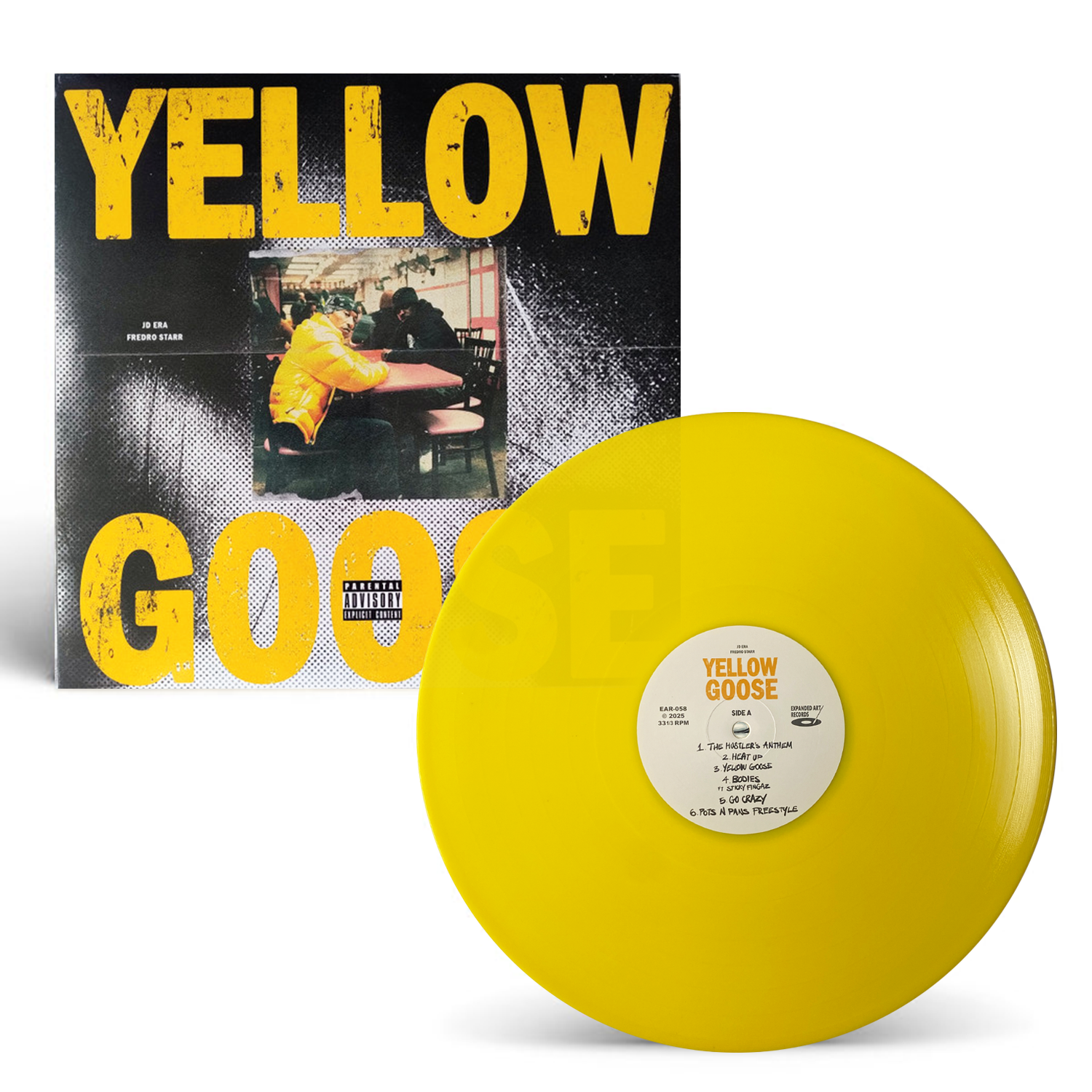 JD ERA_Fredro Starr_ Yellow Goose Vinyl Yellow _ Goonsgear