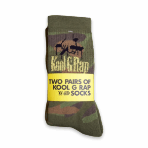 Kool G Rap Camo Double pack Socks