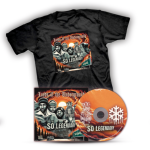Lords Of The Underground x Snowgoons - So Legendary Shirt & CD Bundle
