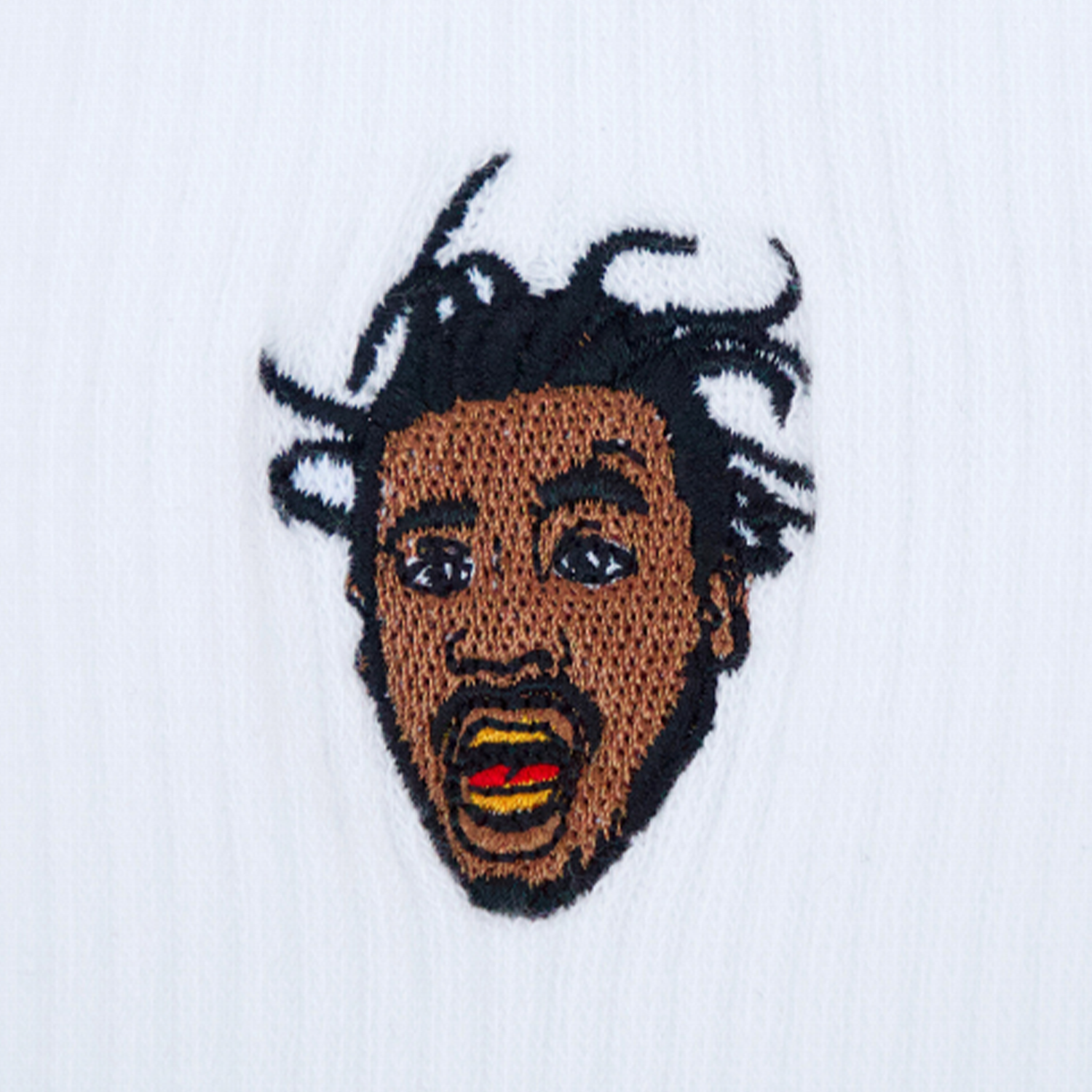 Ol' Dirty Bastard Logo Socks detail head