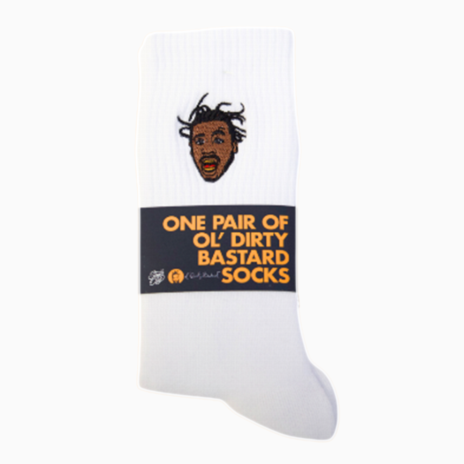 Ol' Dirty Bastard logo socks face