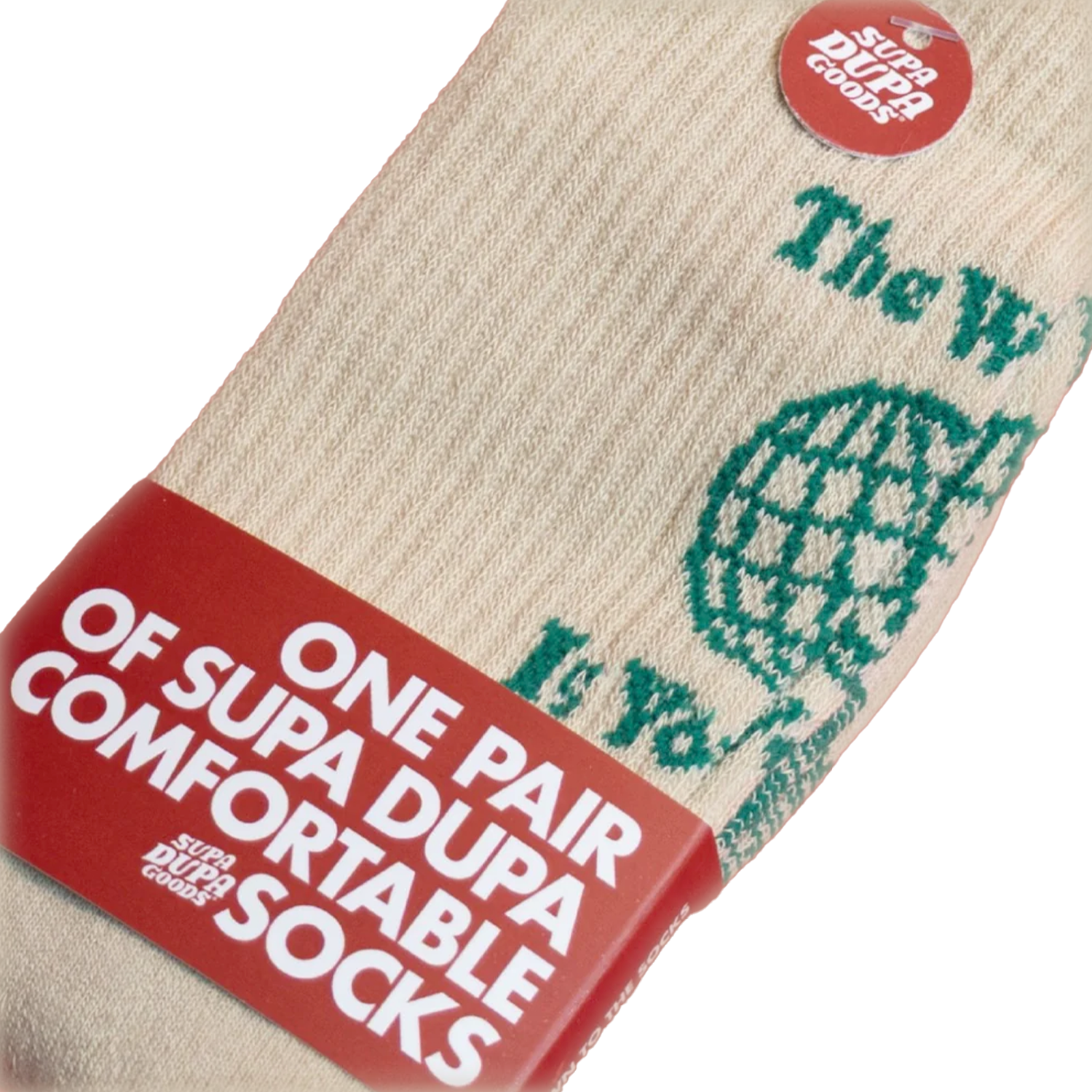 The World Is Yours Socks detail 2