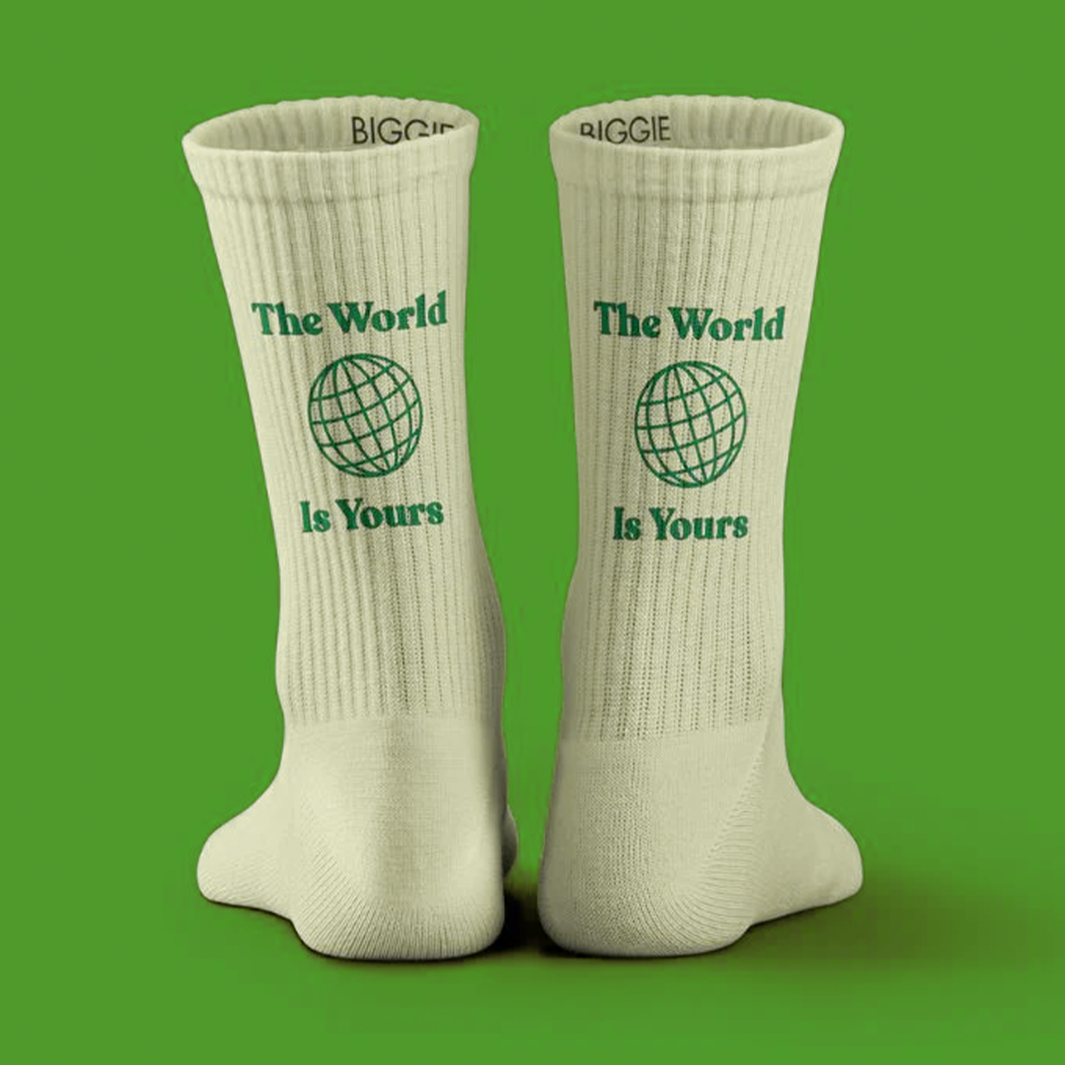 The World Is Yours Socks detail