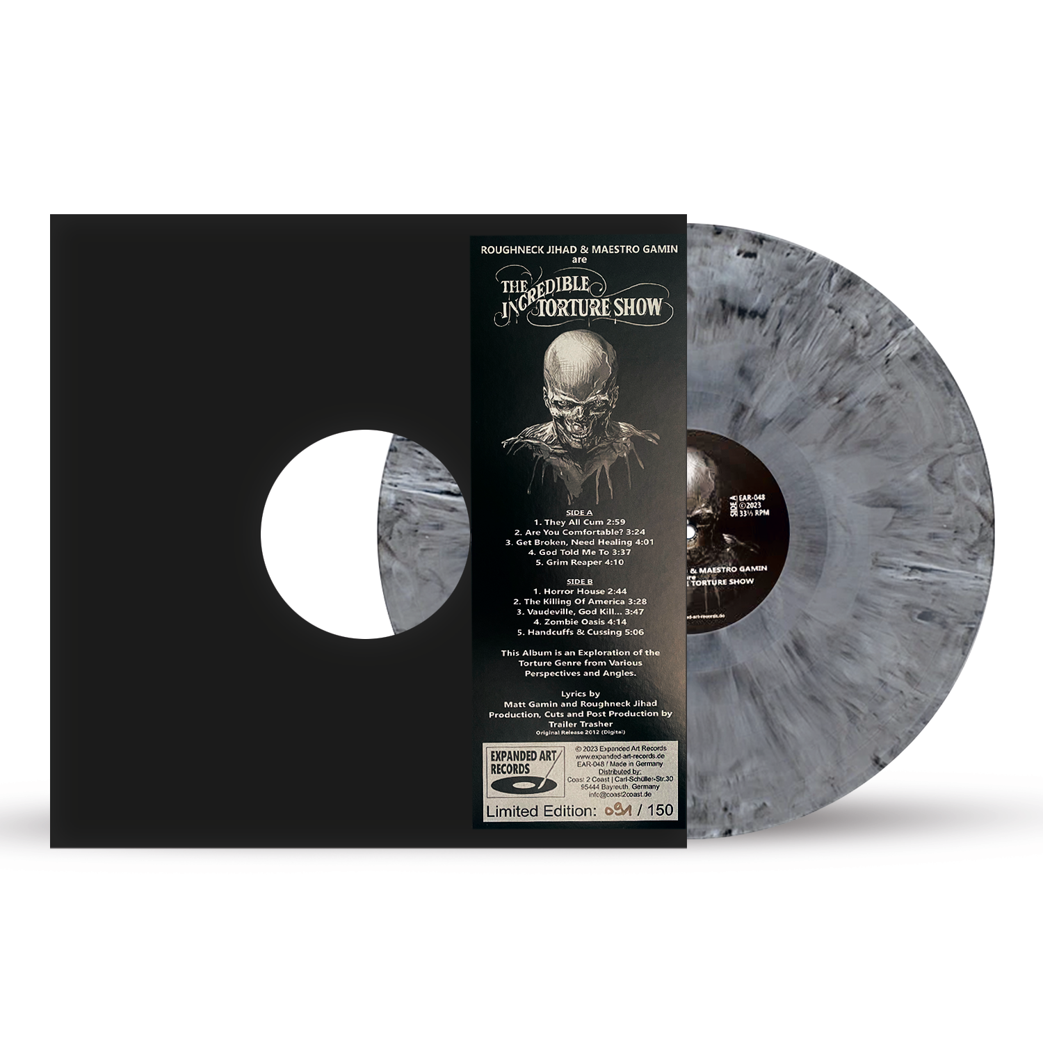 Roughneck Jihad x Maestro Gamin - The Incredible Torture Show Vinyl goonsgear