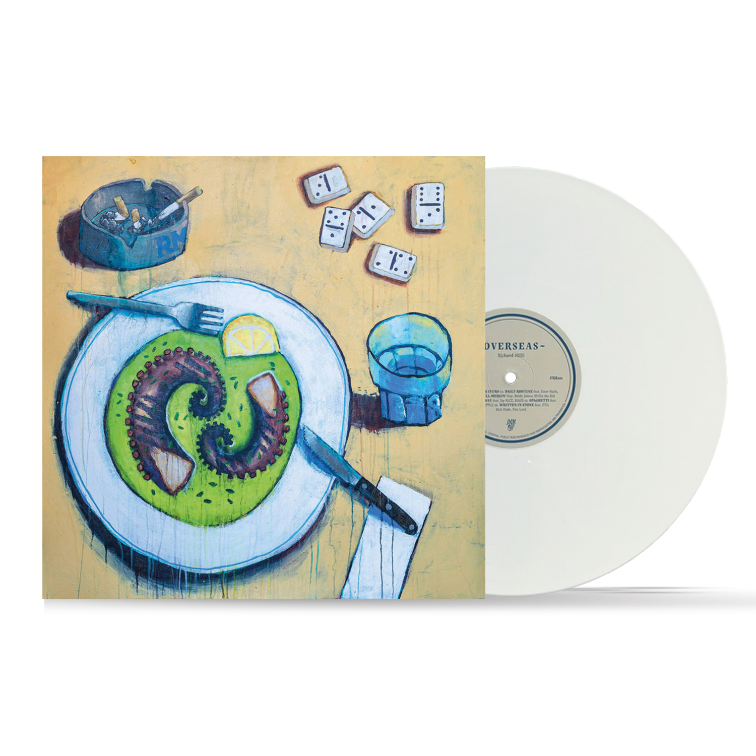RICHARD MILLI - Overseas white vinyl goonsgear