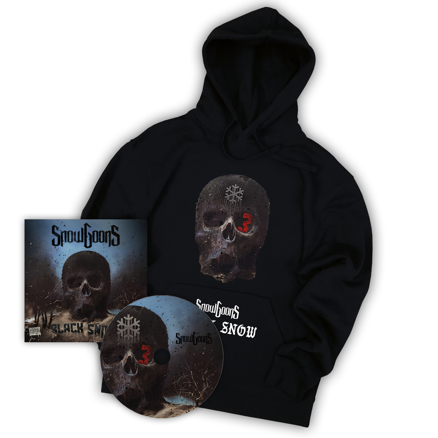 Snowgoons Black Snow 3 Hoodie bunlde