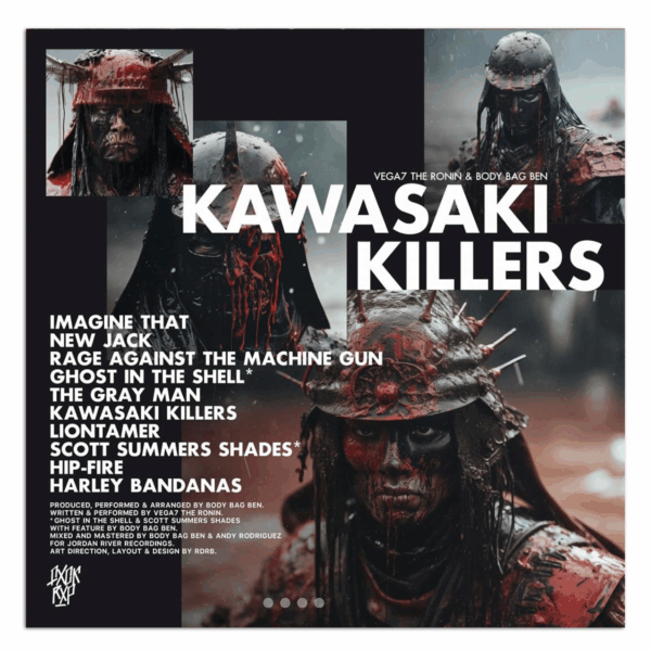 Vega7 The Ronin & Body Bag Ben - Kawasaki Killers Vinyl