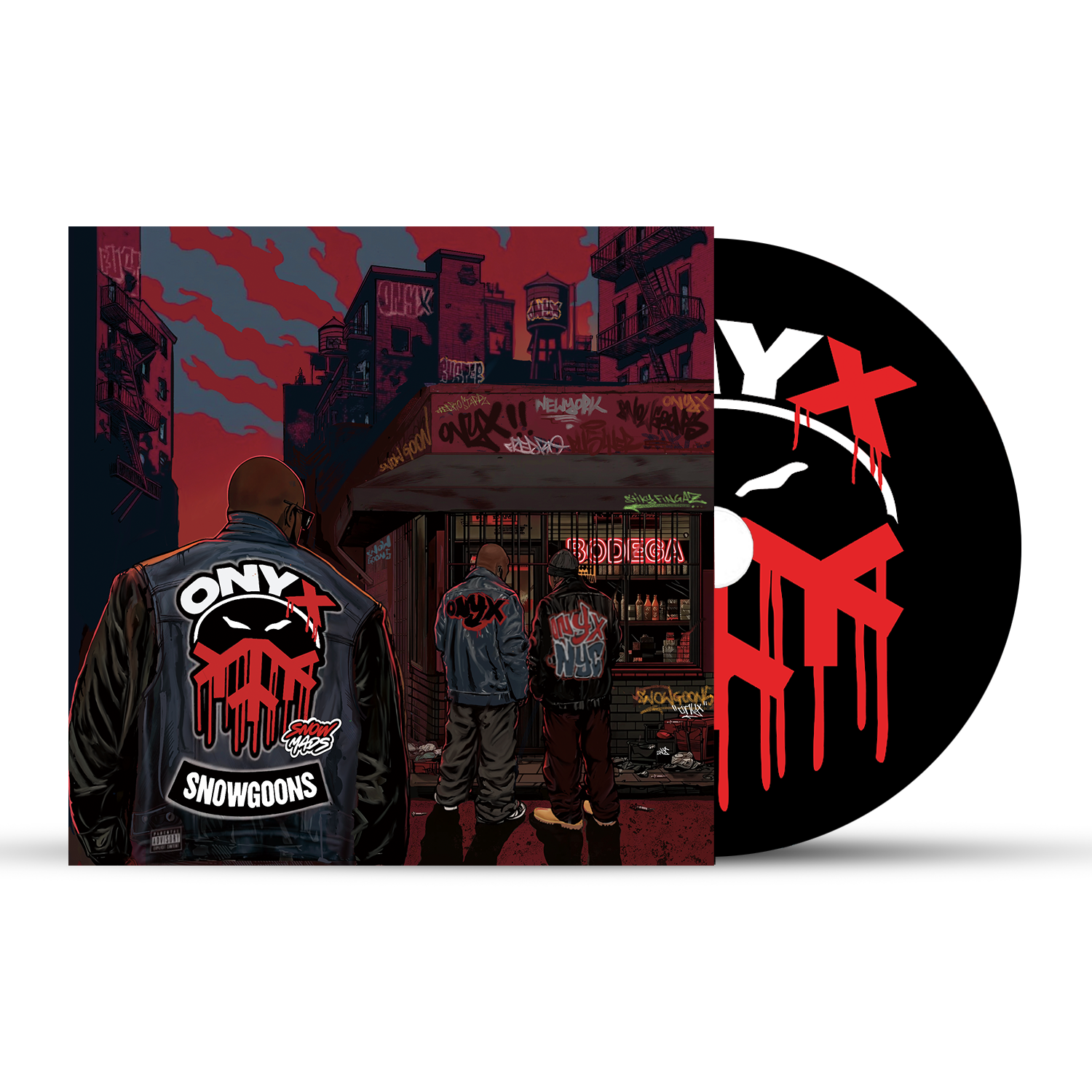 Onyx & Snowgoons – SnowMads Shirt & CD Bundle - Image 2