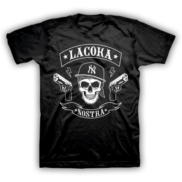 00s La Coka Nostra × GREYONE コラボ ラップTシャツ La Coka Nostra - NY Skull Shirt - Goonsgear.com