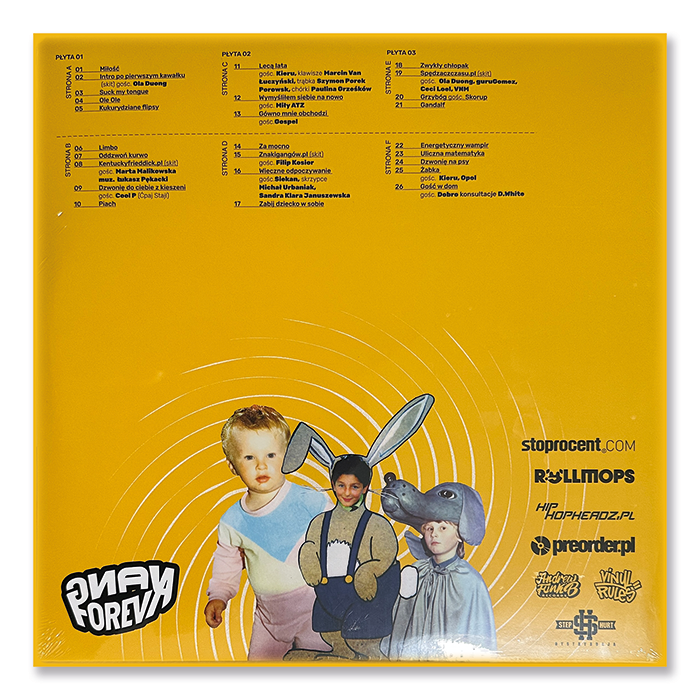 Forevayang (Wini, Mops, Dj Pete)- Zabij Dziecko w sobie Vinyl tracklist goonsgear