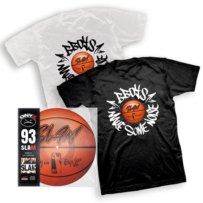 ONYX - Slam 7inch Picture Disc Shirt bundle both GoonsGear