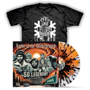 Lords Of The Underground x Snowgoons - Logo Shirt & Vinyl Bundle