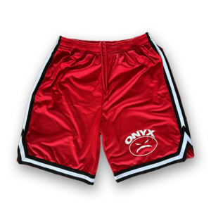 Onyx - Madface Mesh Shorts Red