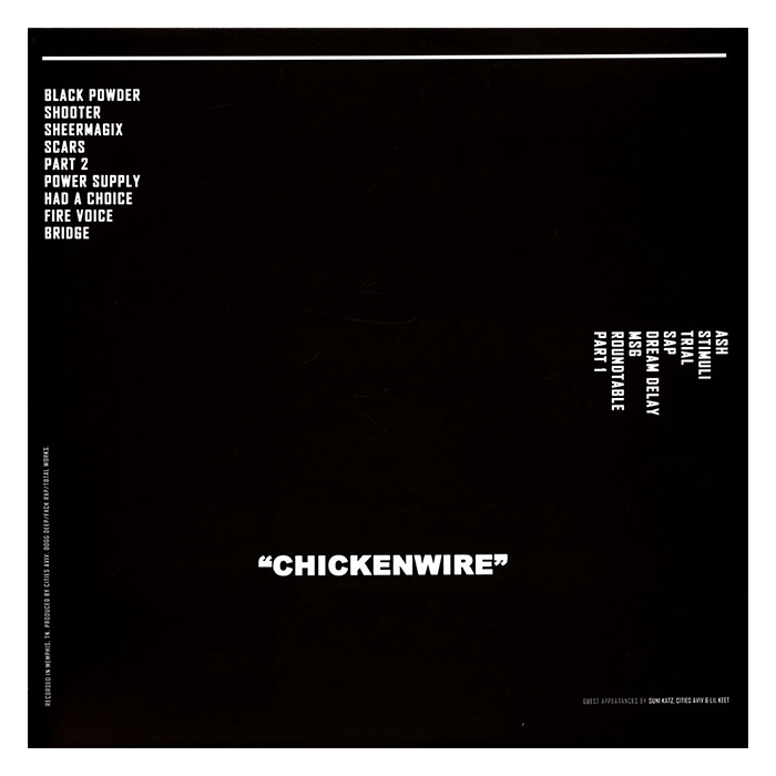 LUKAH Chickenwire vinyl clear tracklist goonsgear