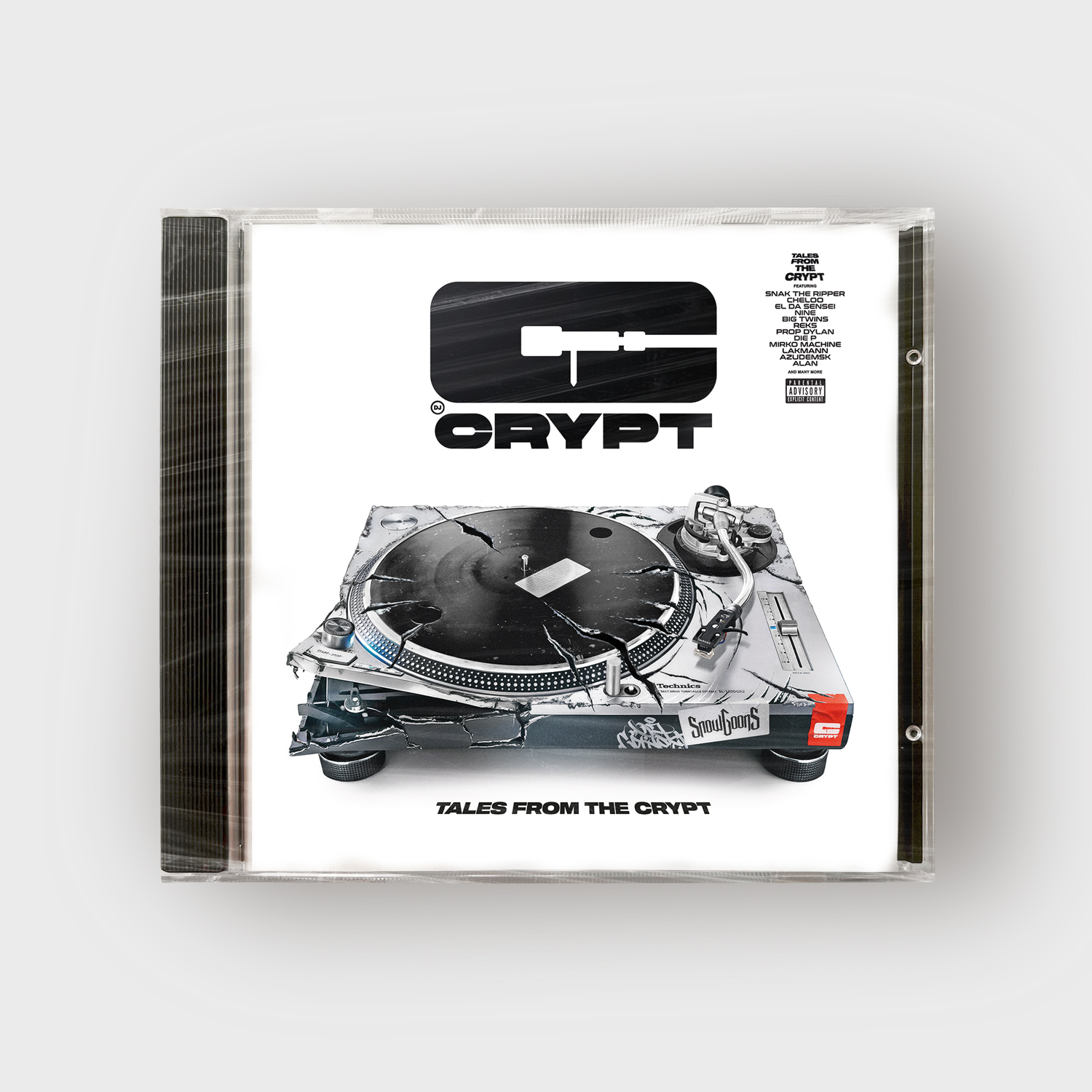 DJ Crypt CD Tales Front