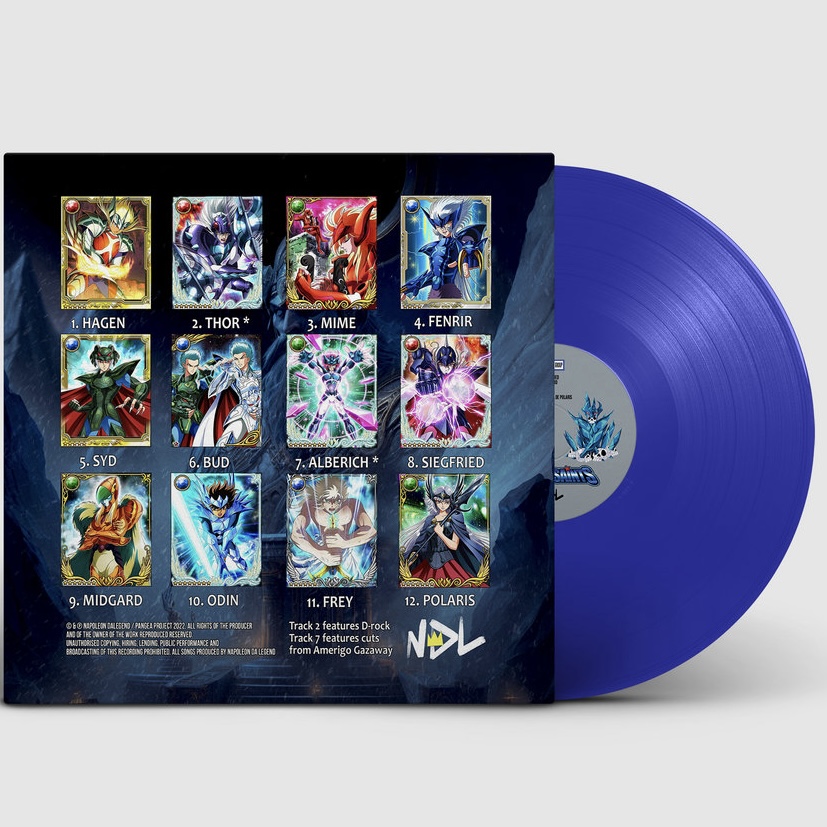Napoleon Da Legend Asgard Saints Vinyl Back