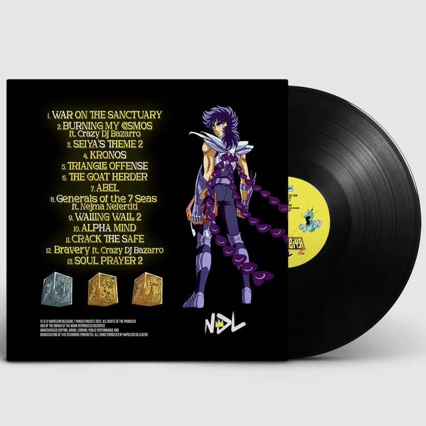 Napoleon Da Legend Bronze Saints 2 Vinyl Back