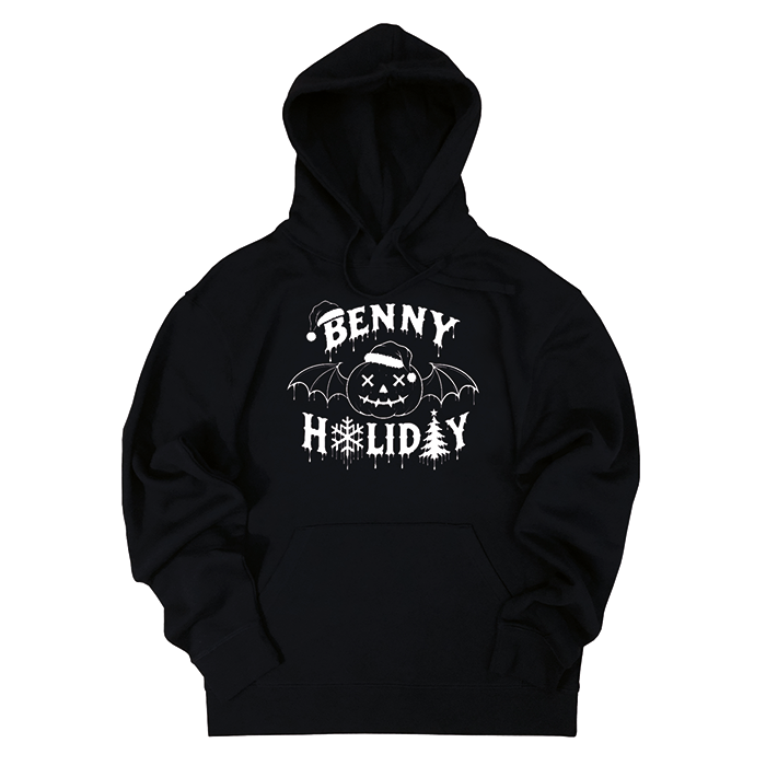 Benny Holiday - Wordkraft Logo Hoodie & CD - Image 1